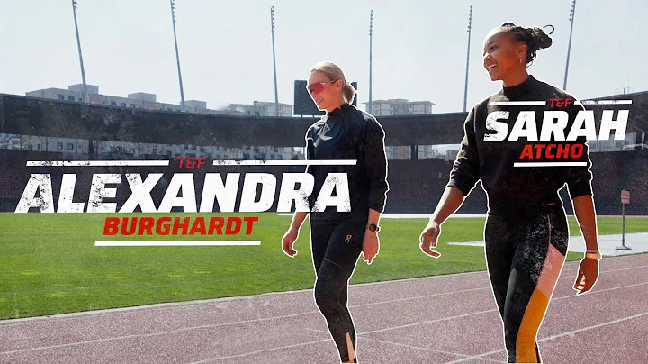 Alexandra Burghardt and Sarah Atcho Sprint Trainin...