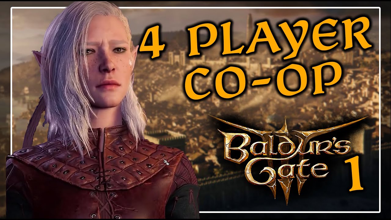 The Adventure Begins - 4 Player Co-op - Baldur's Gate 3 Gameplay #1 