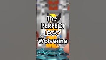 The PERFECT LEGO Wolverine Minifigure! #shorts