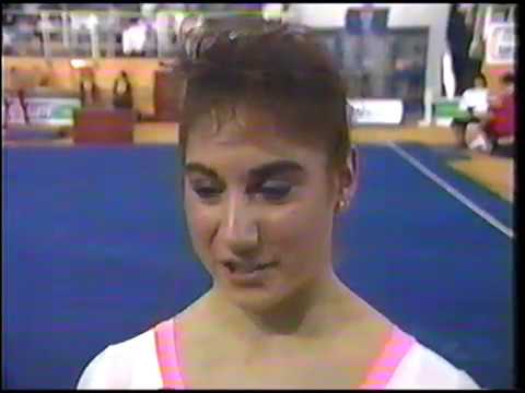 Monica Covacci CAN UB 1989 Elite Canada Commonwealth Trials 