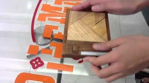 WOODEN 3D PUZZLE, TRICKY 6, SOLUTION BY DILEMMA GAMES