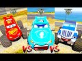 Monster McQueen Truck vs Darington Monster Machine &amp; Facebook McQueen Gaming in GTA 5 Which is best?