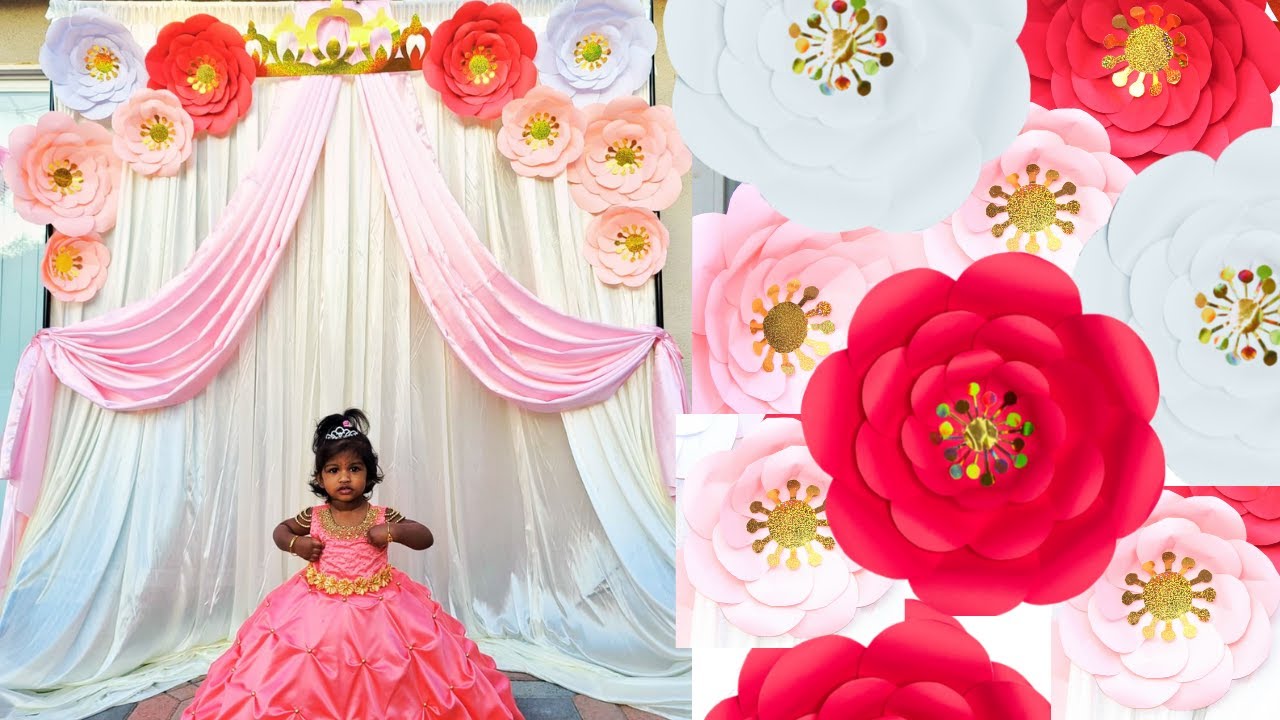 Princess Birthday Party decoration DIY Birthday decoration ideas for