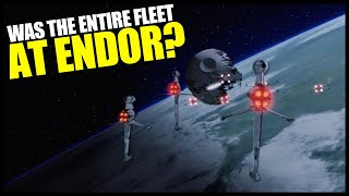Was the ENTIRE Rebel Fleet at the Battle of Endor? | Star Wars Lore