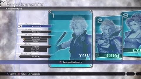 Dissidia Final Fantasy Cloud