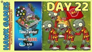 Plants Vs Zombies 2 Time Twister World Day 22 Players Choice