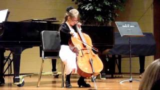 10 yr old plays allegro appassionato by saint-sans