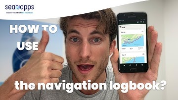 How to use the navigation logbook on Seanapps?