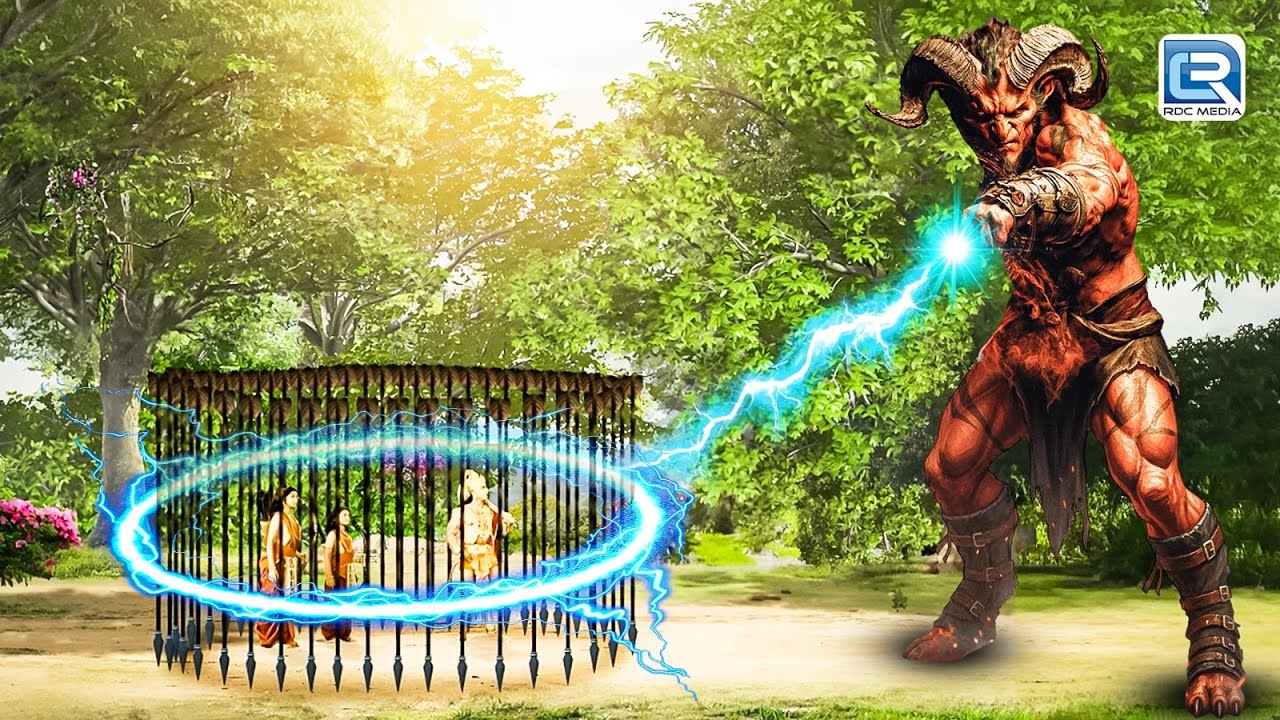 राक्षस सिंदूरा ने बनाया लव-कुश और हनुमान जी को बंदी | Mahabali Hanuman | Latest Full Episode 593