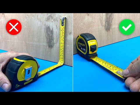 Few People Know About This Tape Measure Feature! Hidden Features of Tape