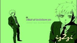 Download lagu [ KARAOKE ] Naruto Shippuuden - Mezamero Yasei ( instrumental   lyrics )
