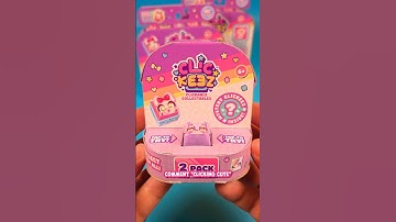 ASMR Fidget Toy Unboxing Clickeez Cute Keyboard Keys #fidgettoys #asmrsounds #unboxingtoys #newtoys