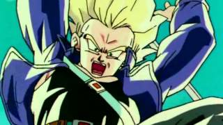 Dragon Ball Z - Trunks Kills Freeza (Japanese Broadcast Audio)