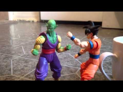 Dragon Ball Z Stop Motion Goku vs Piccolo - YouTube