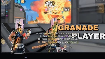 GRANADER IN FREEFIRE//CS-RANK//BERMUDA NADER#garenafreefire 