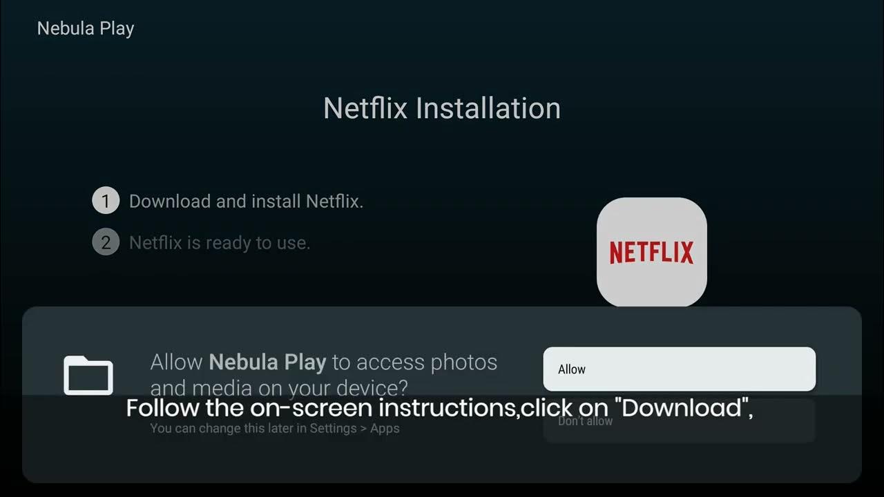 Nebula Mars 3 Projector How to Use Netflix Guide Tutorial YouTube