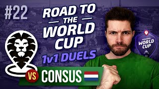 Approaching the finish line! (Road to the World Cup #22 - vs. Consus)