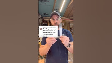 How do you know your squares are square? ￼ #woodwork #tools #woodshop