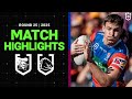 2025 NRL Round 25 Highlights: Knights vs Broncos π