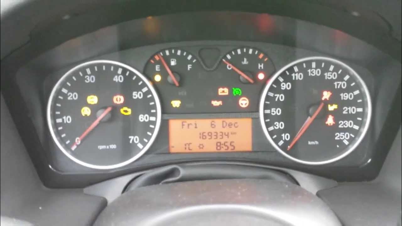 Fiat Croma 1.9 16v Multijet Erratic Idle at Cold Start part1 - YouTube