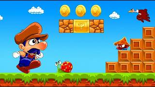 Super Bino Go Gameplay | Crazy Adventure & Fun Levels 😱 (Tina Games Play) screenshot 1