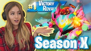 Itssky Reacting To Fortnite Season X