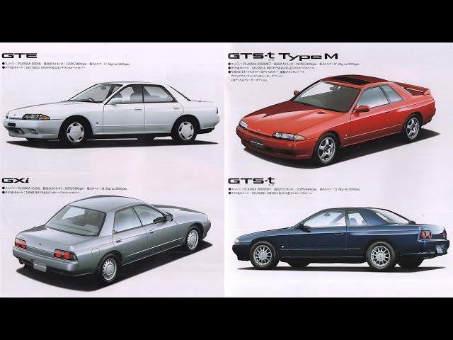 1989.5.＜8代目(8th)＞R32前期SKYLINEスカイライン2DrGTS