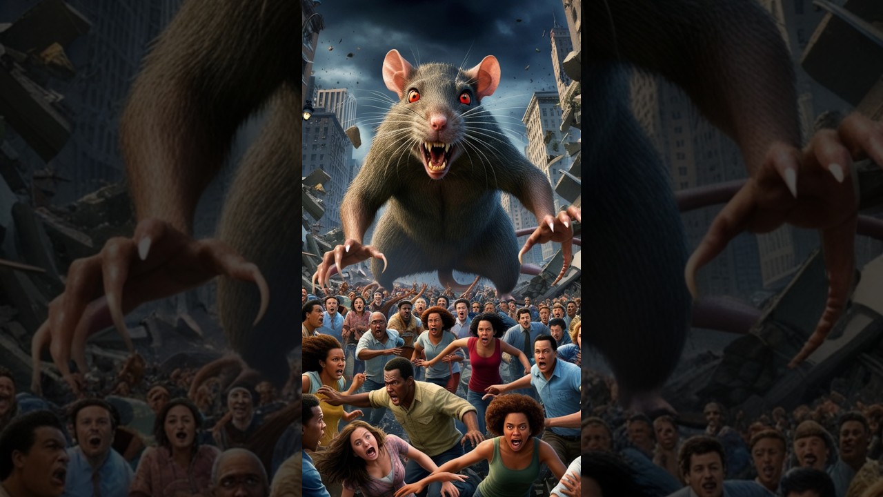 Benny save the US city from giant rat 
