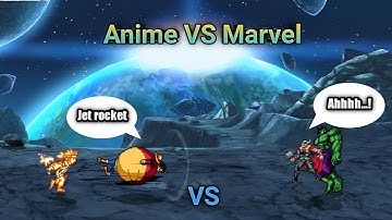 Naruto & Luffy VS Hulk & Thor in Jump Force Mugen