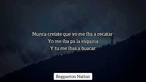 Nio Garcia & L-Gante - Nunca Creíste (Letra/Lyrics) | ANTO-NIO