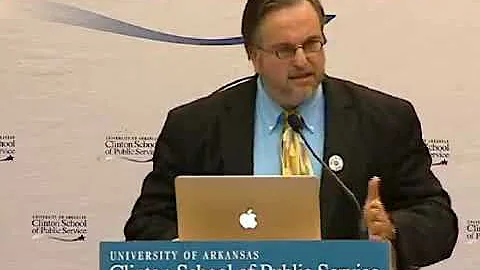 Warren Bickel at the Clinton School | 2008