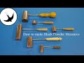 Easy to make Black Powder Measure for flintlock Muskets and Cannons : Swallow Forge