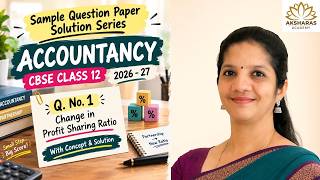Accountancy - CBSE 12 - Sample Question Paper Solution - 2026 - 27 - Q. No.1 - Change in PSR - Tamil