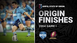 Timmins produces the goods for Blues in extra-time | Game 1, 2004 | Classic Origin Finishes | NRL