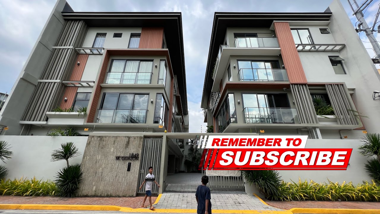 Resale End Unit Elegant House and lot for sale in Paco Manila near