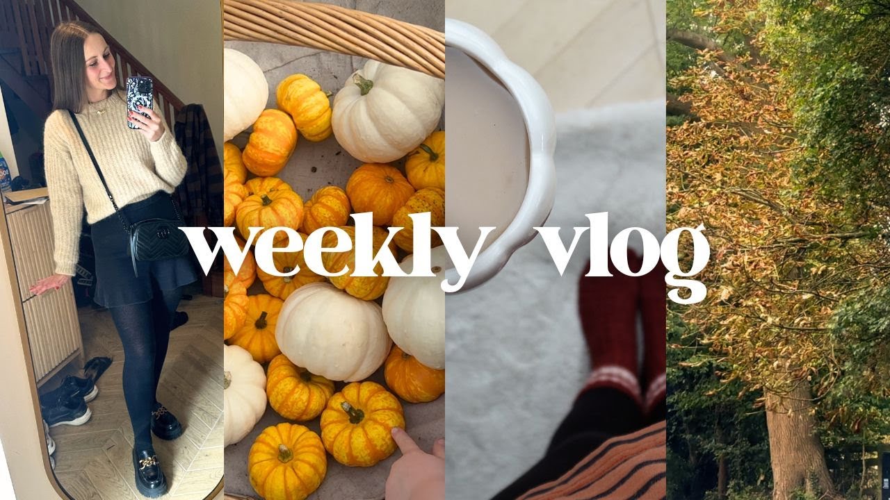 Autumn is here! | September Sweater | Knitting | Weekly Vlog