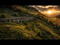 Glen Ogle From the Air - Flight Over Scotland's Historic Viaduct & Highland Glen
