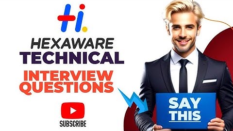 Technische interviewvragen en -antwoorden van Hexaware Technologies
