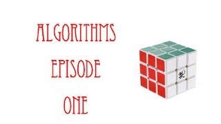 Inside the Algorithm Episode 1: R' D' R D