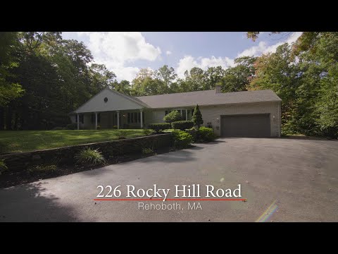 226 Rocky Hill Road, Rehoboth, MA home video tour