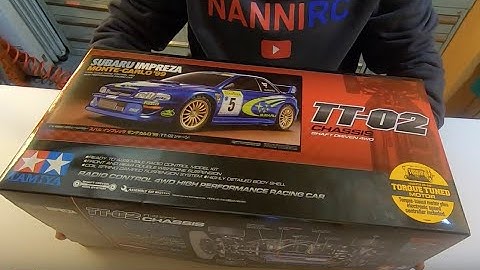 Subaru Impreza part 1 unboxing Tamiya