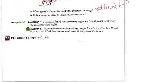1.5 Angle Relationships video