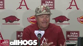 Razorbacks' coach Dave Van Horn after run-rule win over Ole Miss