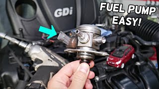 HYUNDAI TUCSON HIGH PRESSURE FUEL PUMP, DIRECT FUEL INJECTION FUL PUMP REPLACEMENT REMOVAL