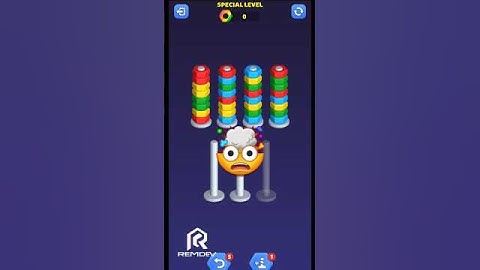 🤯 Nut Sort Special Level gameplay walkthrough! 💪🏾 #games #shorts #gameplay