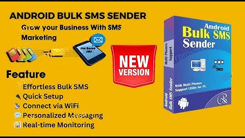 Android Bulk SMS Sender | How To Use Android Bulk SMS Software in Hindi