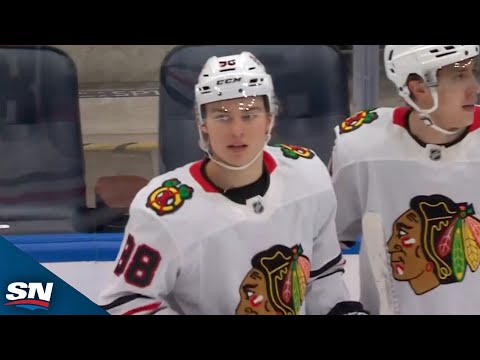 Blackhawks' Bedard Shows