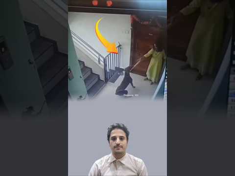 كلب وفي يمنع امرأة غريبة من دخول شقة صاحبه بشجاعة نادرة  