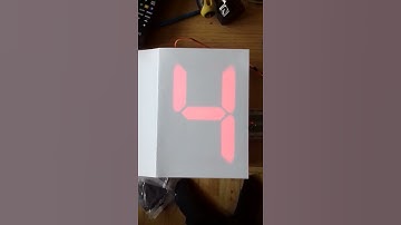 Large Seven Segment Display
