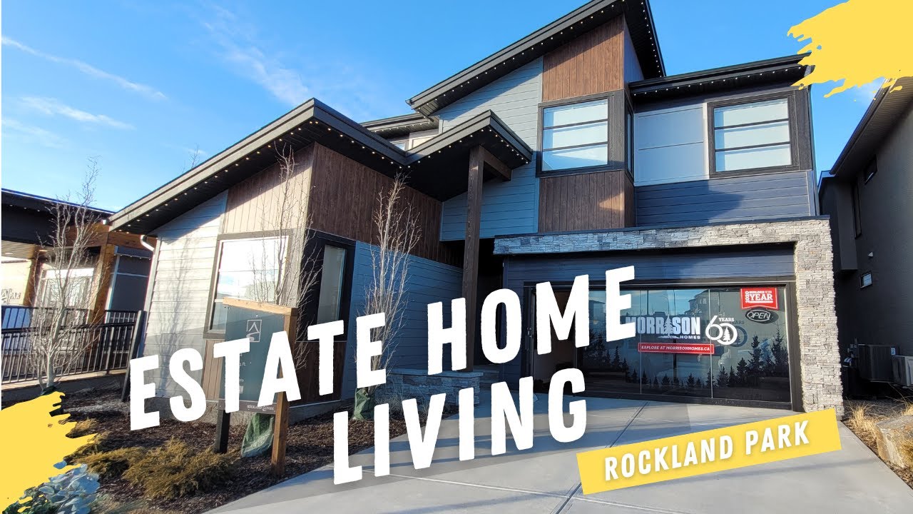 Estate Home Living In Rockland Park Calgary New Build Morrison